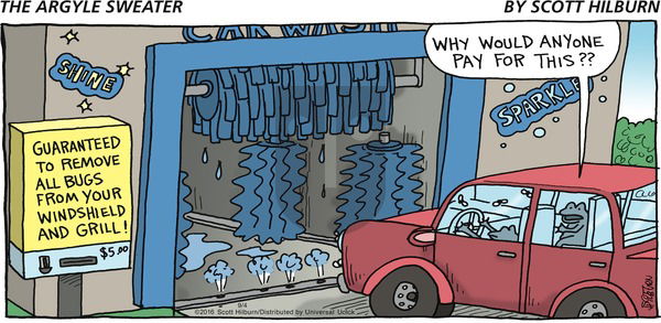 The Argyle Sweater on Sunday September 4, 2016 Comic Strip