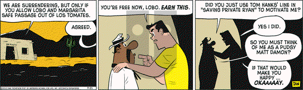 Rip Haywire on Friday July 21, 2017 Comic Strip