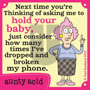 Aunty Acid on Sunday March 29, 2015 Comic Strip