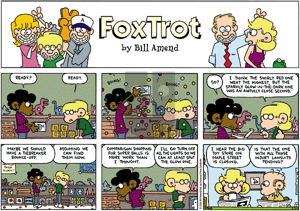 FoxTrot on Sunday September 24, 2000 Comic Strip