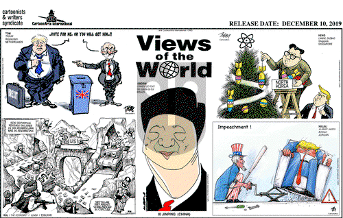 Views of the World on Monday December 16, 2019 Comic Strip
