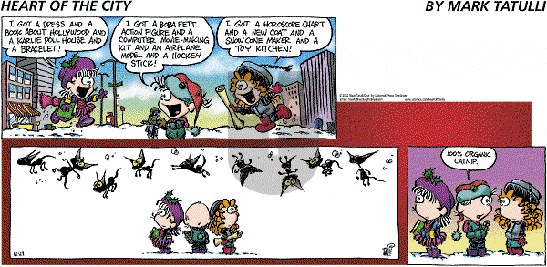 Heart of the City on Sunday December 29, 2002 Comic Strip