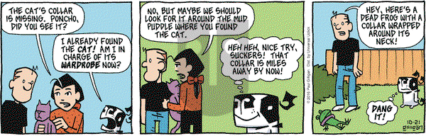 Pooch Cafe on Friday October 21, 2016 Comic Strip