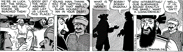 Alley Oop on Wednesday May 16, 2001 Comic Strip