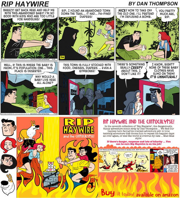 Rip Haywire on Sunday December 17, 2017 Comic Strip