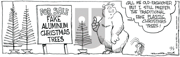 The Grizzwells on Monday December 3, 2001 Comic Strip