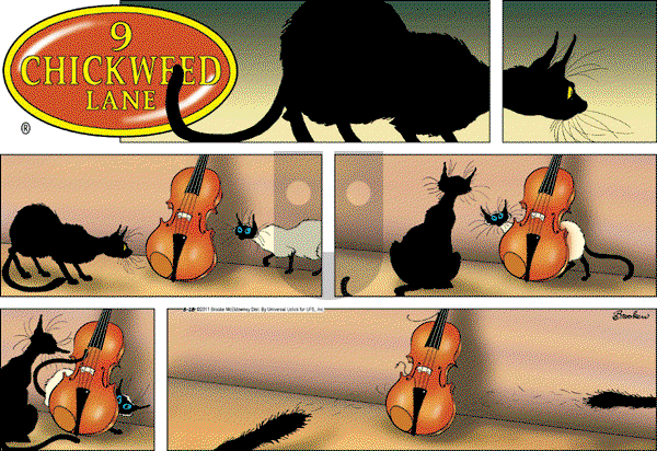 9 Chickweed Lane on Sunday August 28, 2011 Comic Strip
