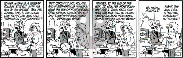 Doonesbury on Thursday November 10, 1977 Comic Strip