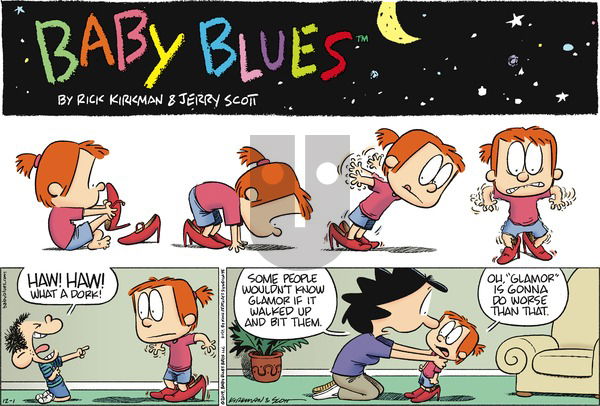 Baby Blues on Sunday December 1, 2019 Comic Strip