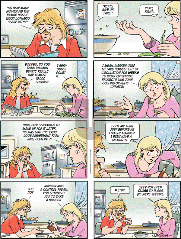 Doonesbury - Sunday February 14, 2010 Comic Strip