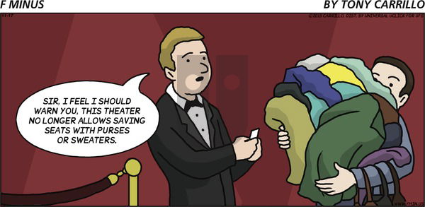F Minus on Sunday November 17, 2013 Comic Strip