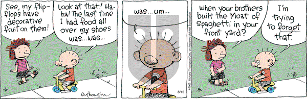 Cul de Sac on Thursday August 15, 2019 Comic Strip
