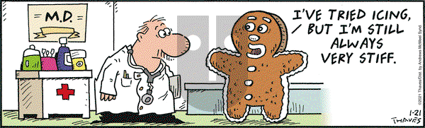 Frank and Ernest on Thursday January 21, 2021 Comic Strip