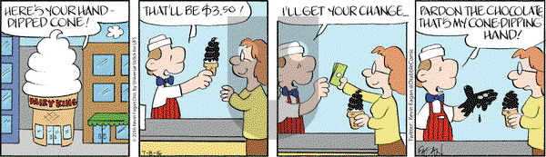 Drabble on Friday July 8, 2016 Comic Strip