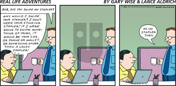 Real Life Adventures on Sunday January 22, 2017 Comic Strip