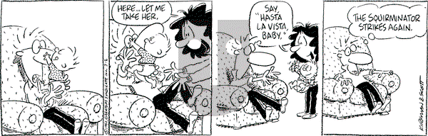 Baby Blues on Monday March 2, 1992 Comic Strip