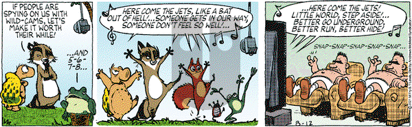 Over the Hedge on Thursday August 12, 2021 Comic Strip