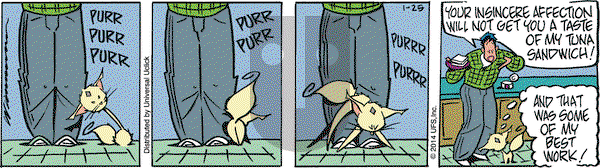 Rose is Rose on Saturday January 25, 2014 Comic Strip