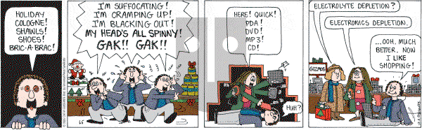 Cathy Classics - Friday December 2, 2005 Comic Strip