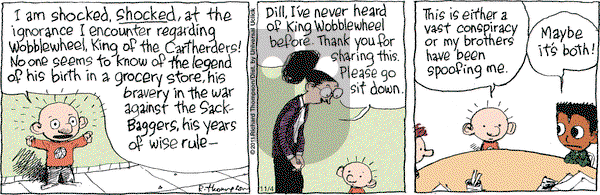 Cul de Sac on Friday November 4, 2011 Comic Strip