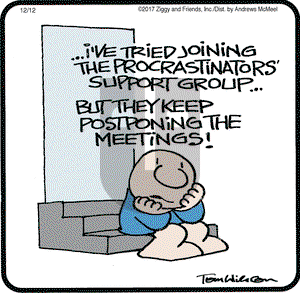 Ziggy on Tuesday December 12, 2017 Comic Strip