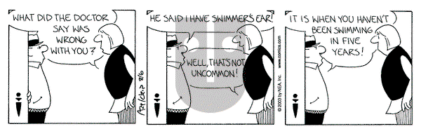 The Born Loser on Wednesday August 6, 2003 Comic Strip