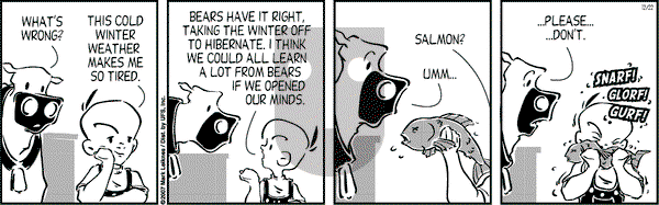 Cow and Boy Classics on Saturday December 22, 2007 Comic Strip