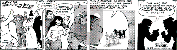 Alley Oop on Wednesday January 5, 2005 Comic Strip