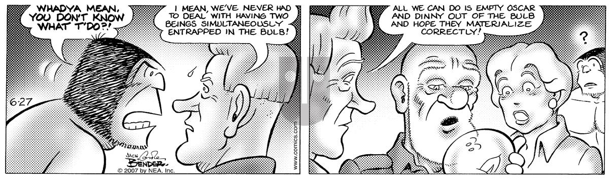 Alley Oop - Wednesday June 27, 2007 Comic Strip