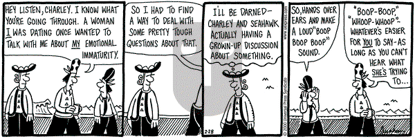 Overboard on Thursday March 16, 2000 Comic Strip