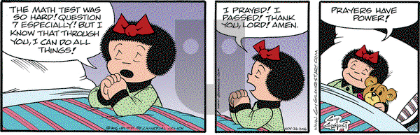Nancy on Saturday November 26, 2016 Comic Strip