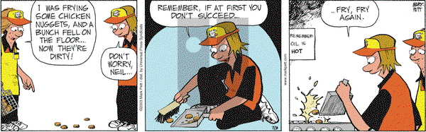 Lucky Cow on Thursday July 3, 2003 Comic Strip
