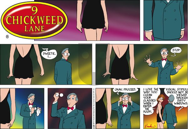 9 Chickweed Lane on Sunday March 25, 2012 Comic Strip
