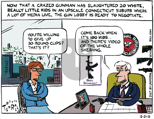Ted Rall on Friday December 21, 2012 Comic Strip