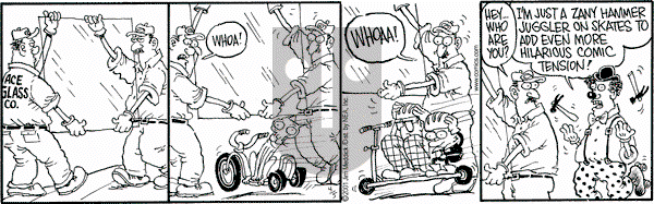 Monty on Thursday April 5, 2001 Comic Strip