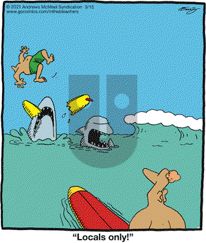In the Bleachers - Monday March 15, 2021 Comic Strip