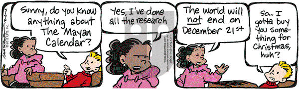 JumpStart on Thursday December 6, 2012 Comic Strip