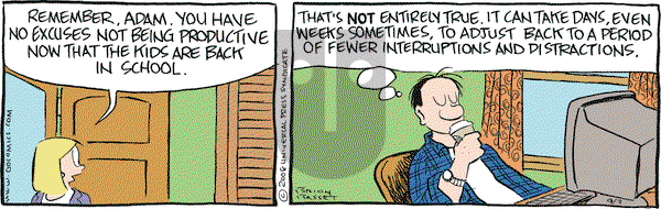 Adam@Home on Wednesday September 3, 2008 Comic Strip
