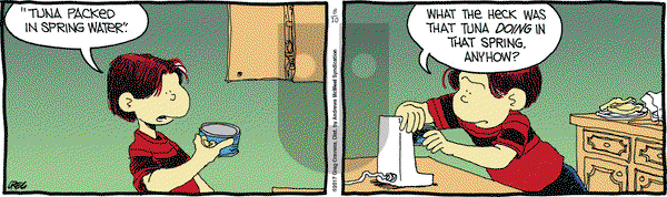The Buckets on Thursday August 10, 2017 Comic Strip