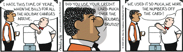 The Born Loser on Wednesday January 8, 2020 Comic Strip