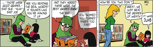 Luann on Friday January 21, 2011 Comic Strip