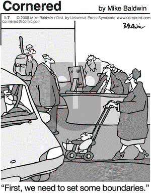 Cornered on Monday January 7, 2008 Comic Strip