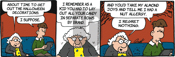 Lola on Monday October 7, 2019 Comic Strip
