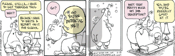 Non Sequitur on Tuesday February 13, 2007 Comic Strip