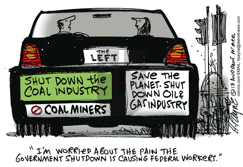 Henry Payne on Wednesday January 16, 2019 Comic Strip