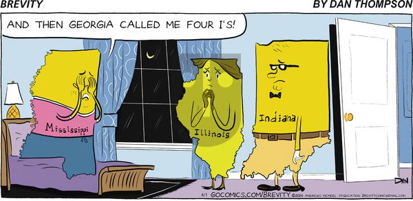 Brevity on Sunday April 1, 2018 Comic Strip
