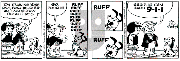 Nancy on Thursday October 27, 2005 Comic Strip