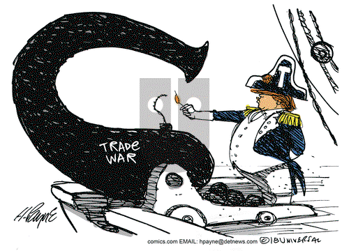 Henry Payne on Wednesday January 24, 2018 Comic Strip