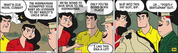 Rip Haywire on Friday October 27, 2017 Comic Strip