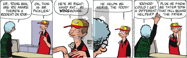 Lucky Cow on Monday October 4, 2004 Comic Strip